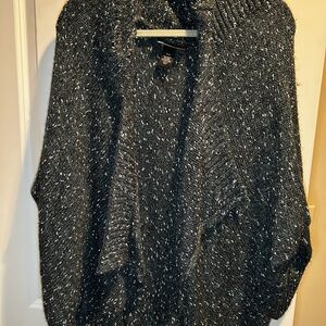 Lane Bryant Blue/green (teal) Knit Poncho